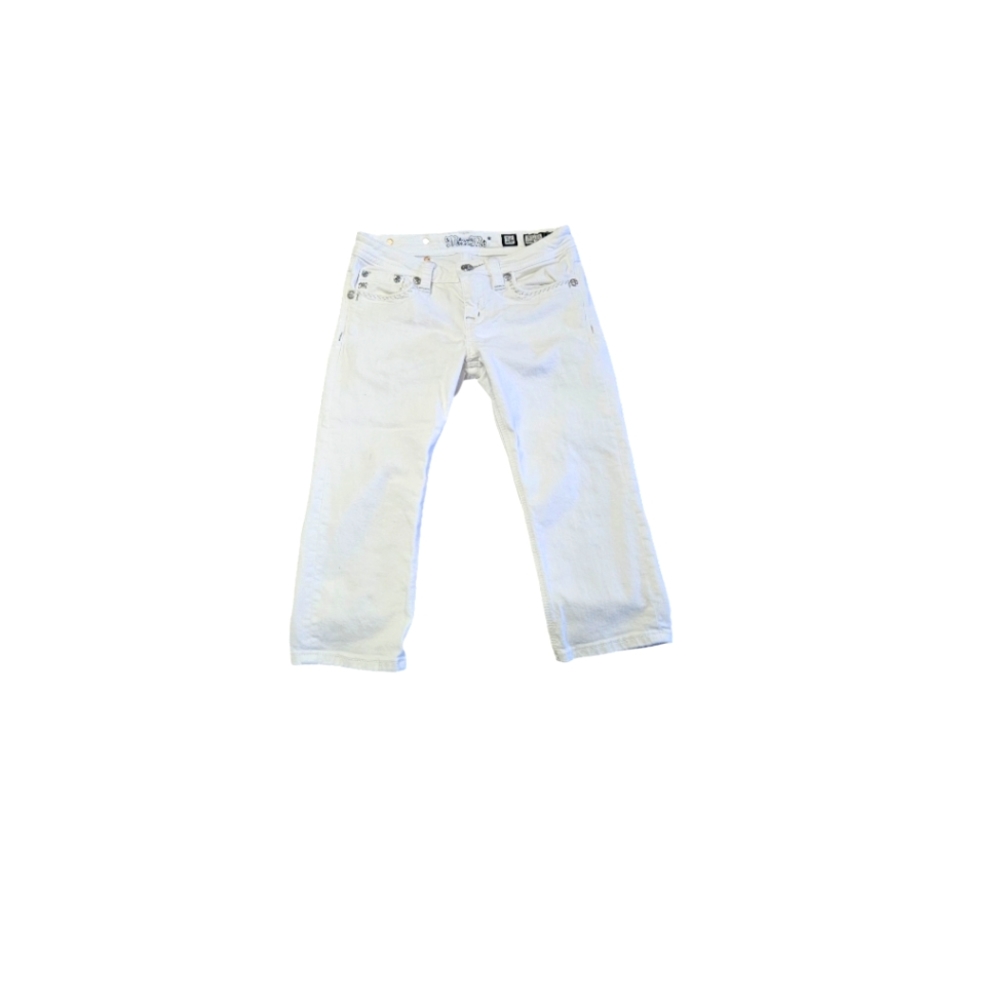 Miss Me Jeans Cuffed Capri Size 16